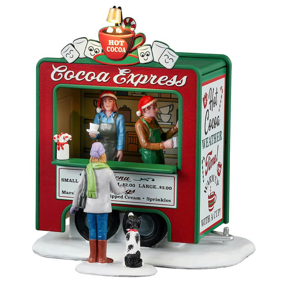 Lemax - Cocoa Express - Set van 2 - - Resin - 0728162341495