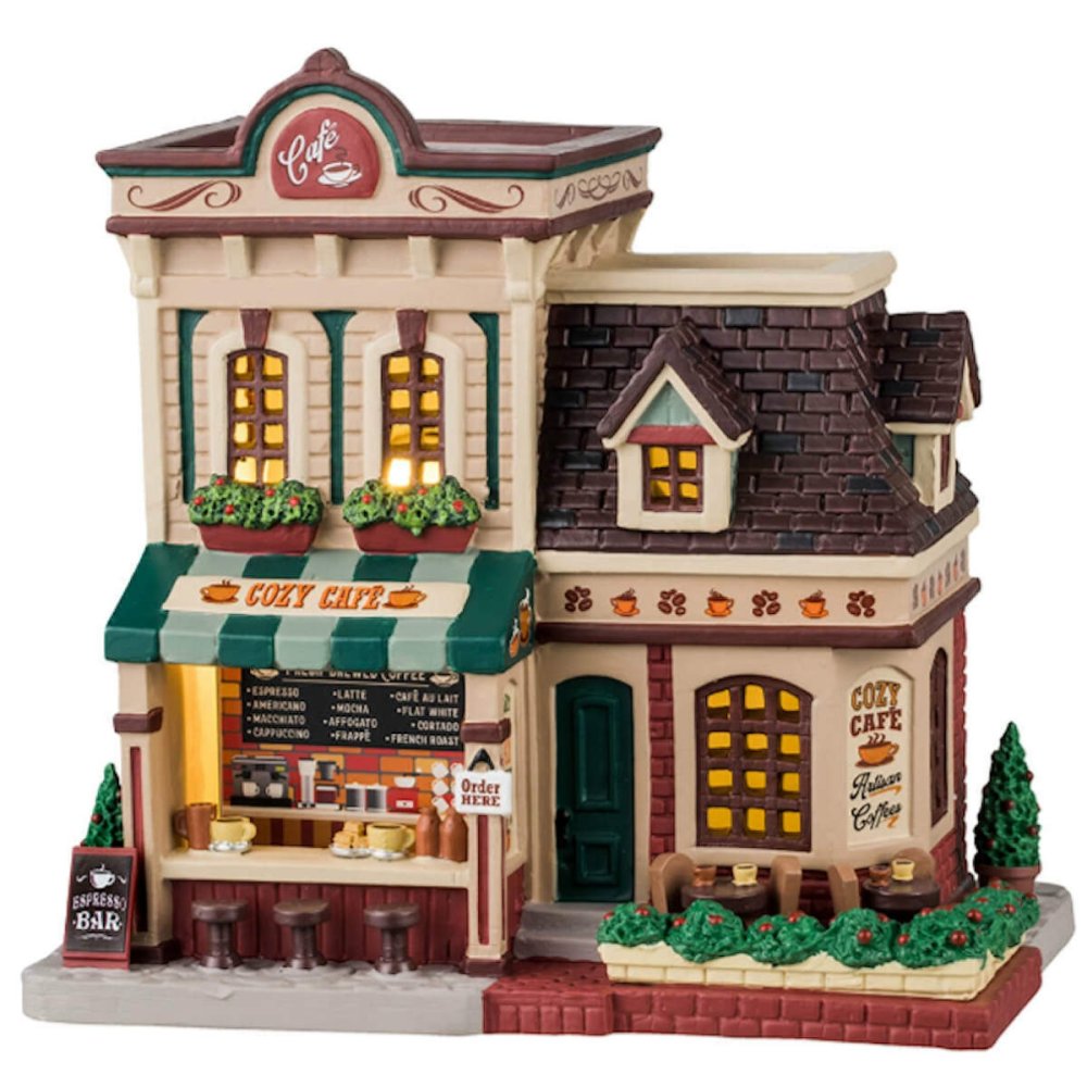 Lemax - Cozy Café - - Porselein - 0728162452573