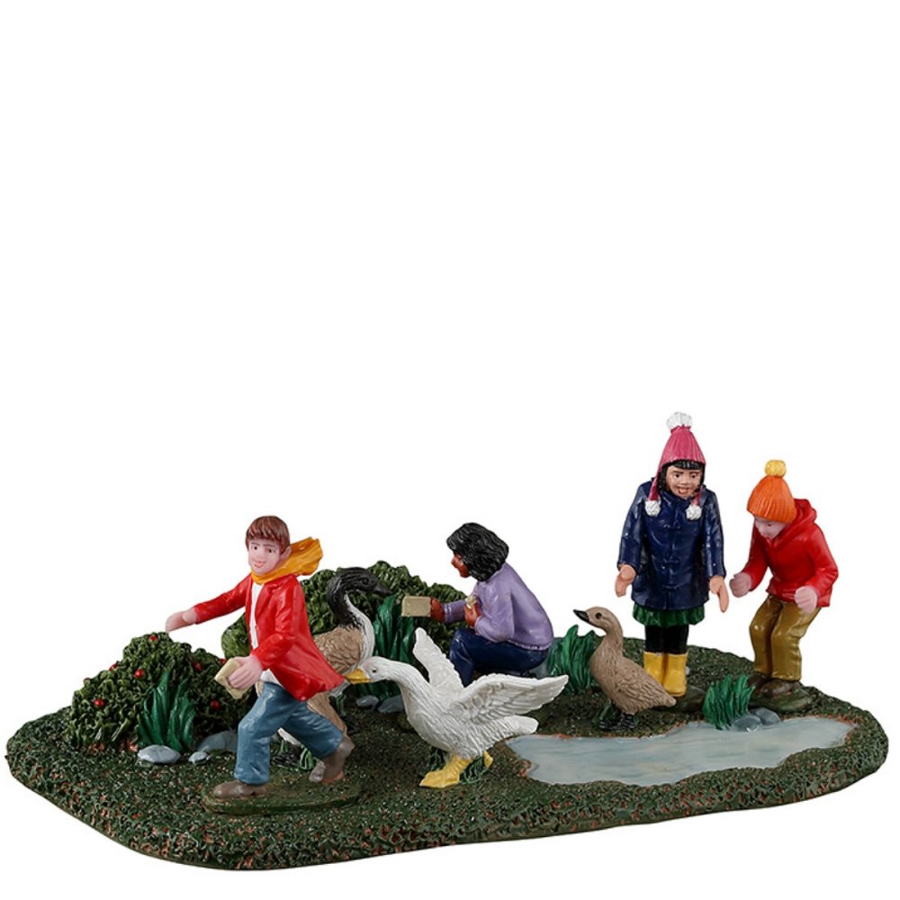Lemax - Duck Duck Goose - - Resin - 0728162336248
