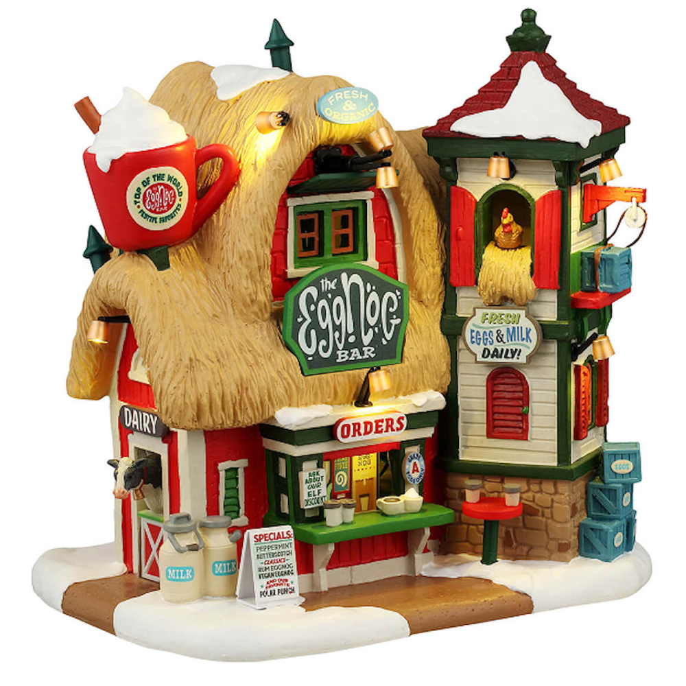 Lemax - Eggnog Bar - - Resin - 0728162452634