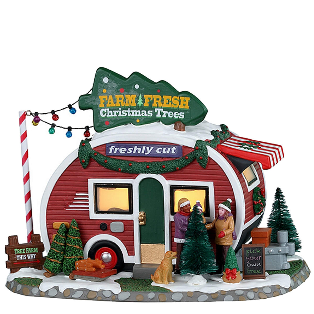 Lemax - Farm Fresh Christmas Trees  -   - Porselein -  0728162259288