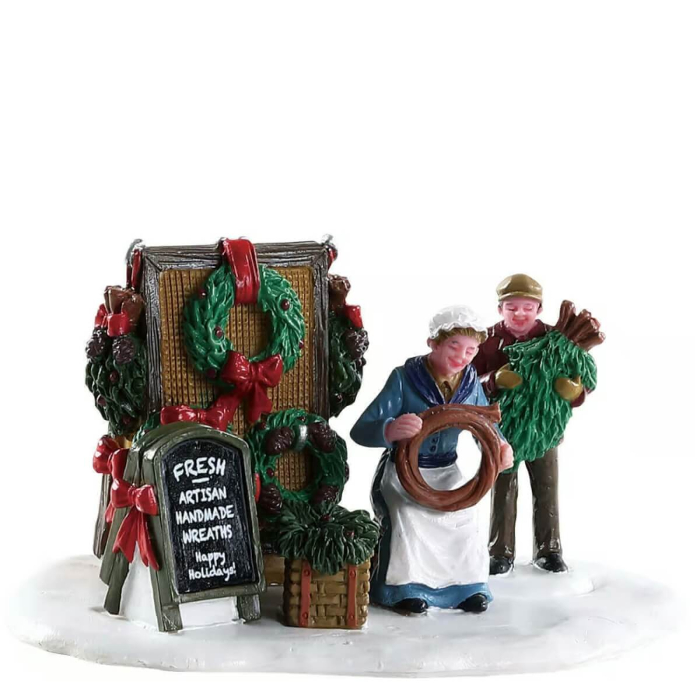 Lemax - Handmade Wreaths - Caddington Village