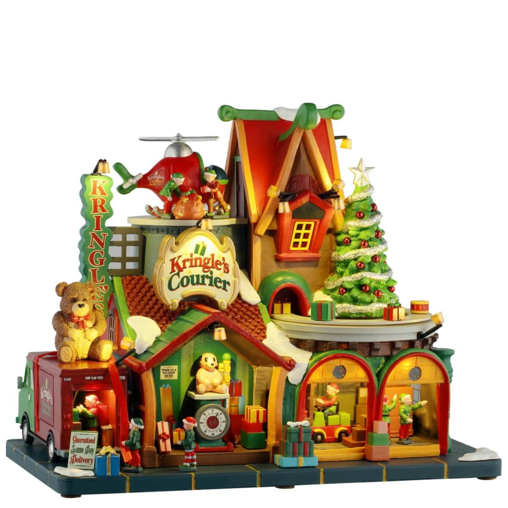 Lemax - Kringle's Courier - Nu Voorverkoop - - Resin -