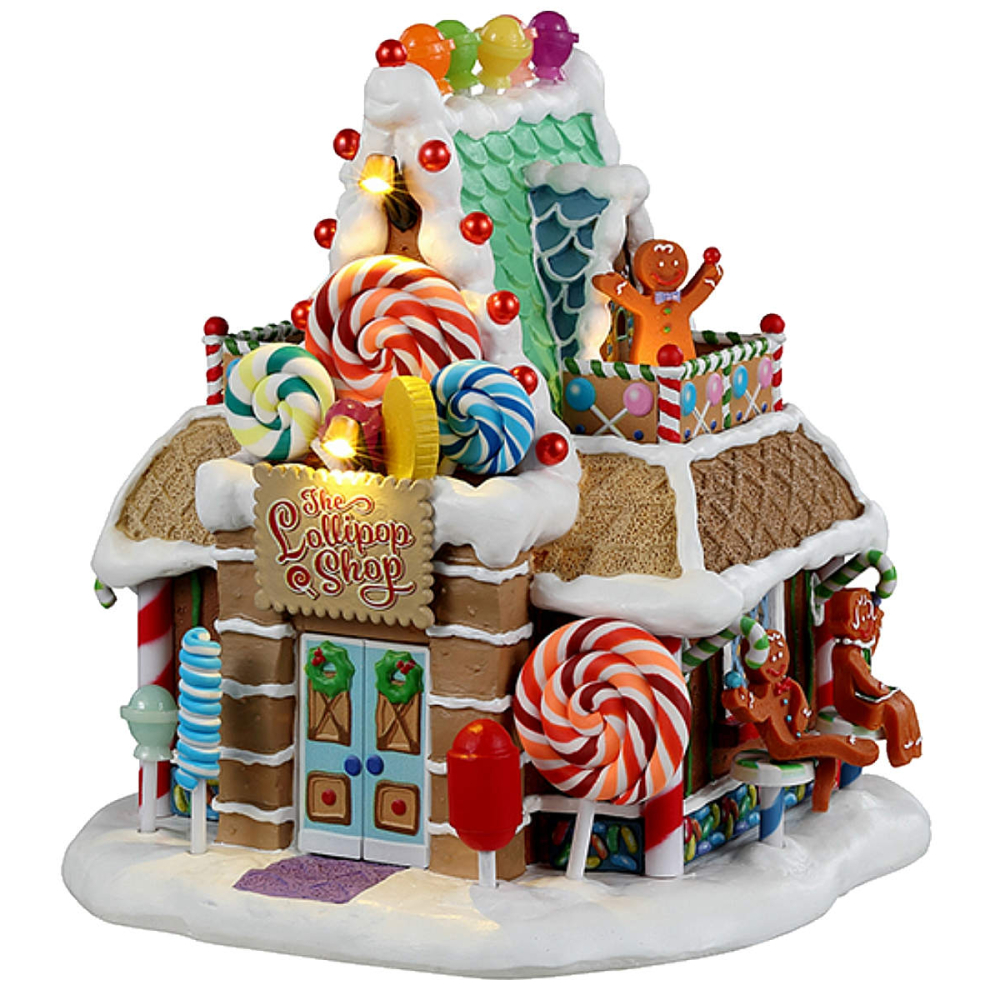 Lemax - The Lollipop Shop - - Resin - 0728162259509