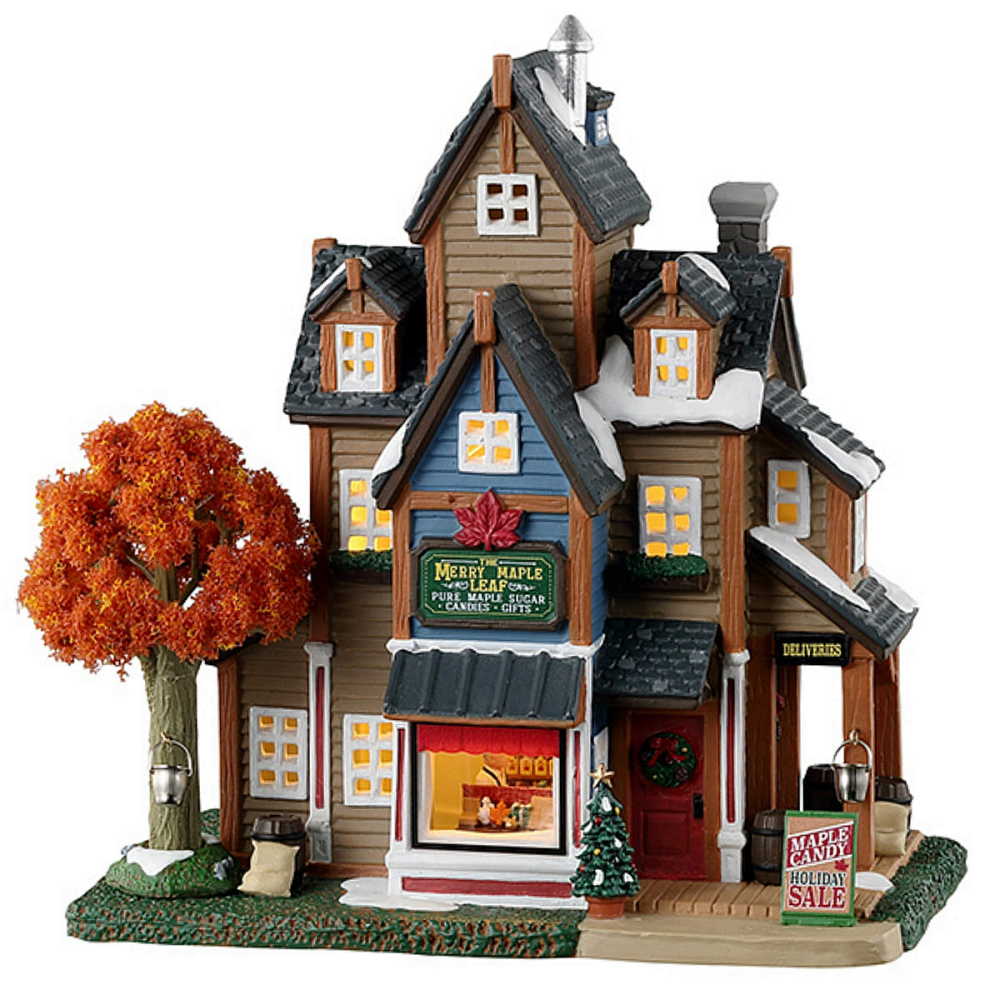 Lemax - The Merry Maple Leaf - - Porselein - 0728162350534