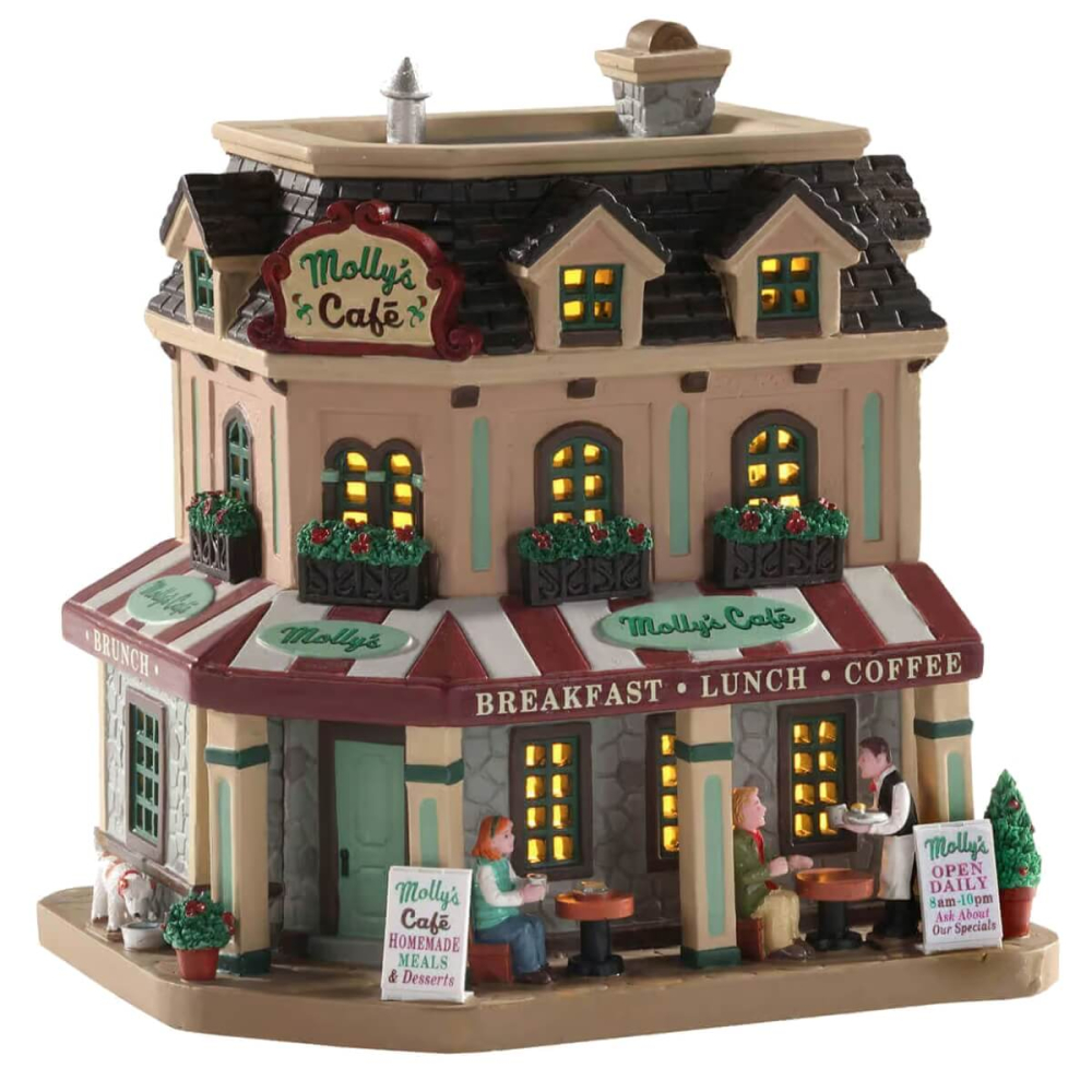 Lemax - Molly's Corner Cafe