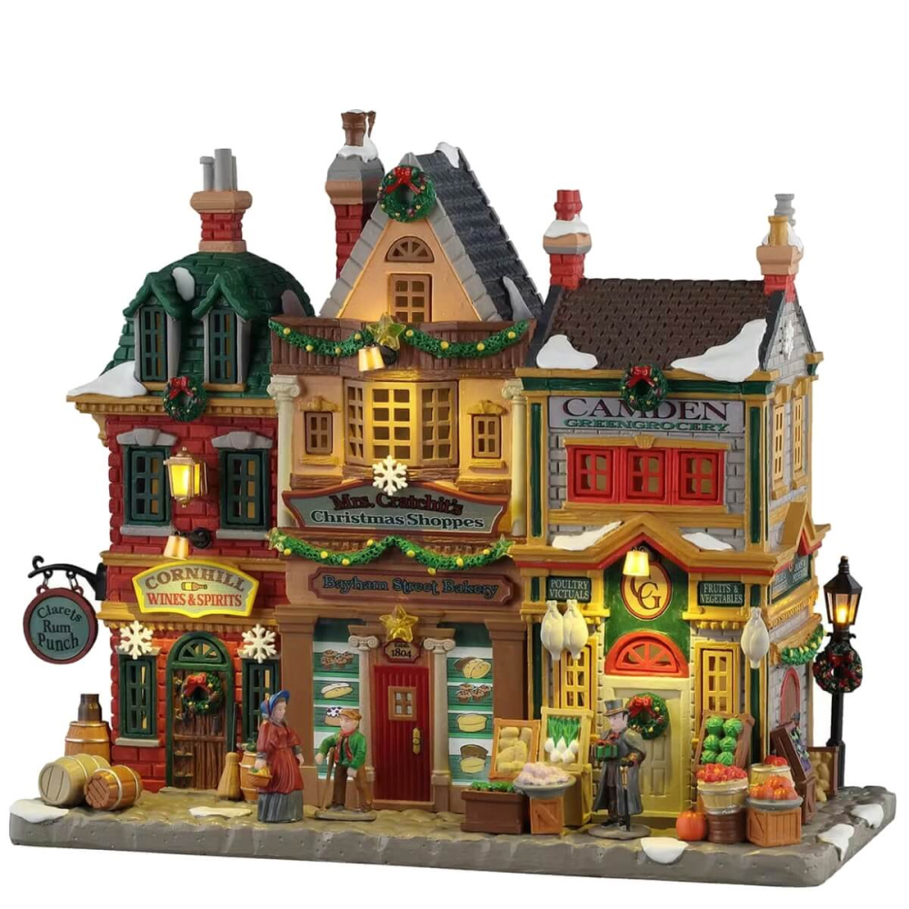 Lemax - Mrs. Cratchit's Christmas Shoppes - Nu Voorverkoop - - Resin - 0728162553140