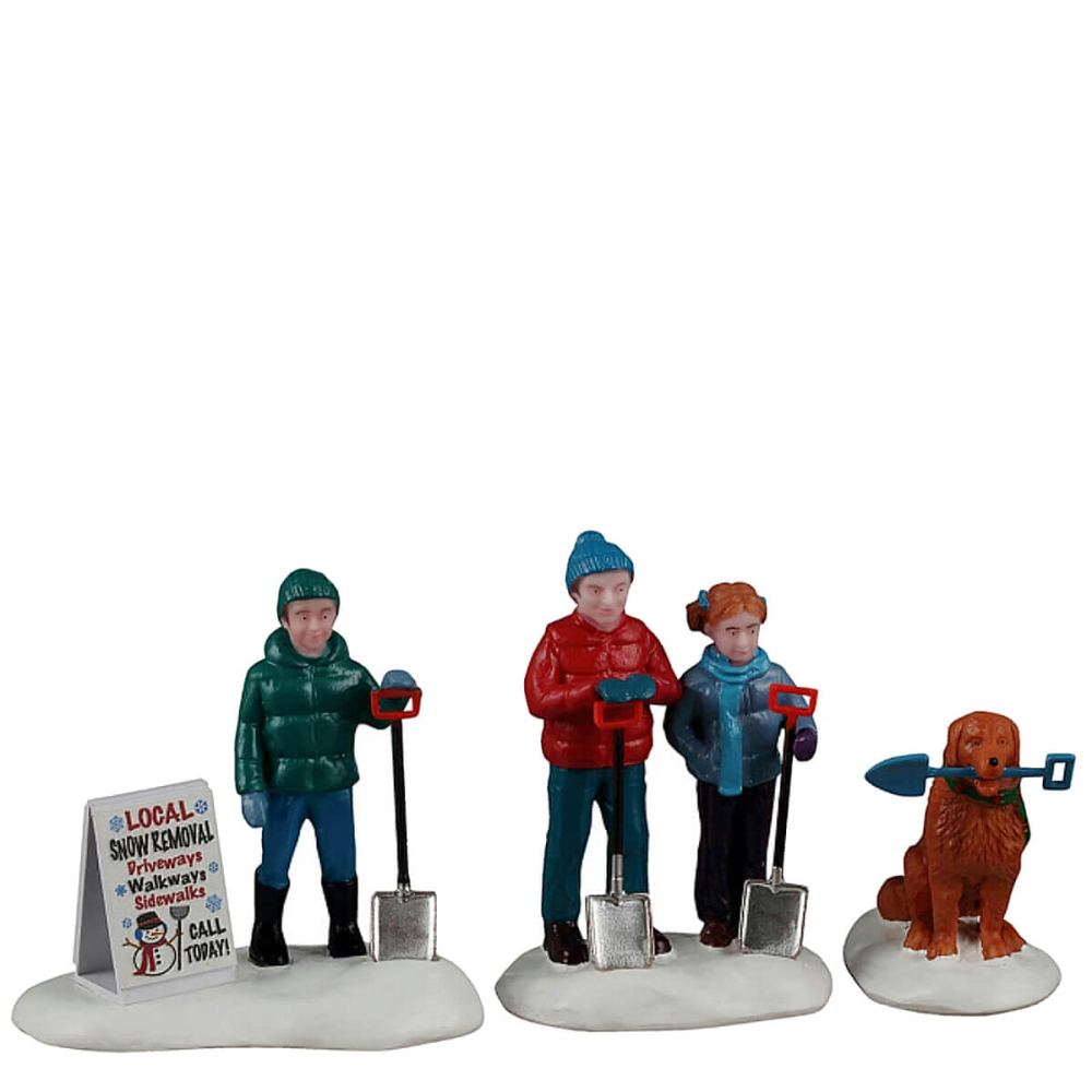 Lemax - Neighborhood Snow Shovelers - Set van 3