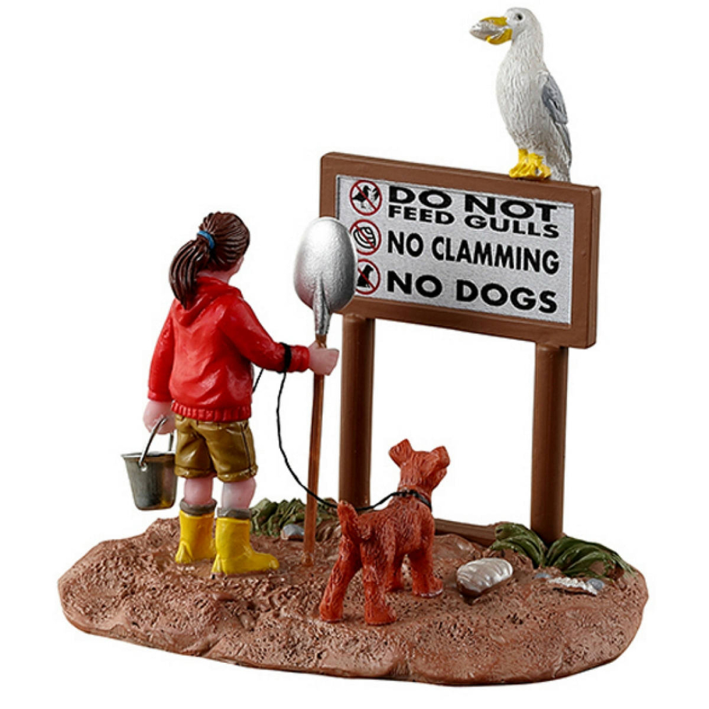 Lemax - No Fun Beach - - Resin - 0728162336323