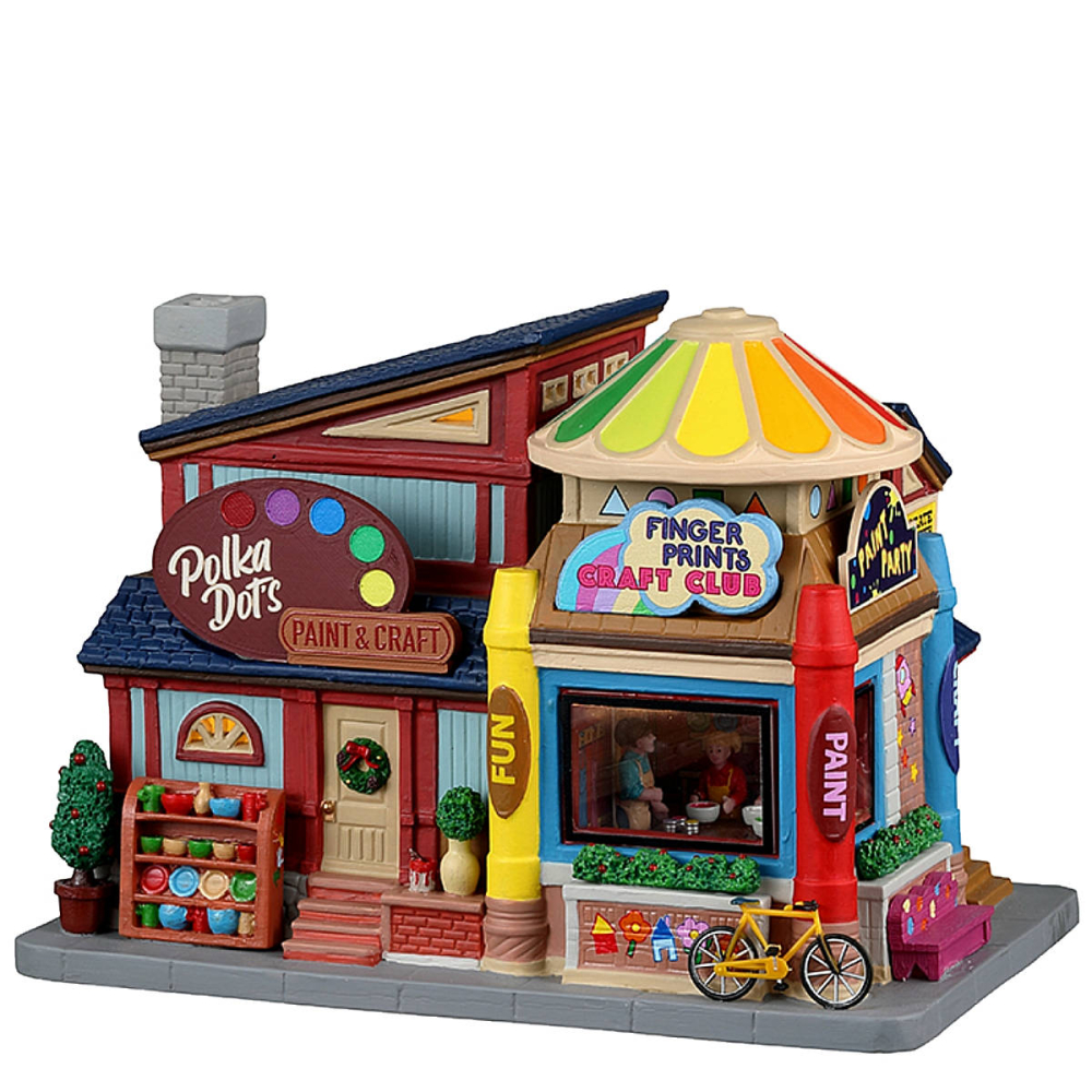 Lemax - Polka Dot's Clubhouse - - Porselein - 0728162350589
