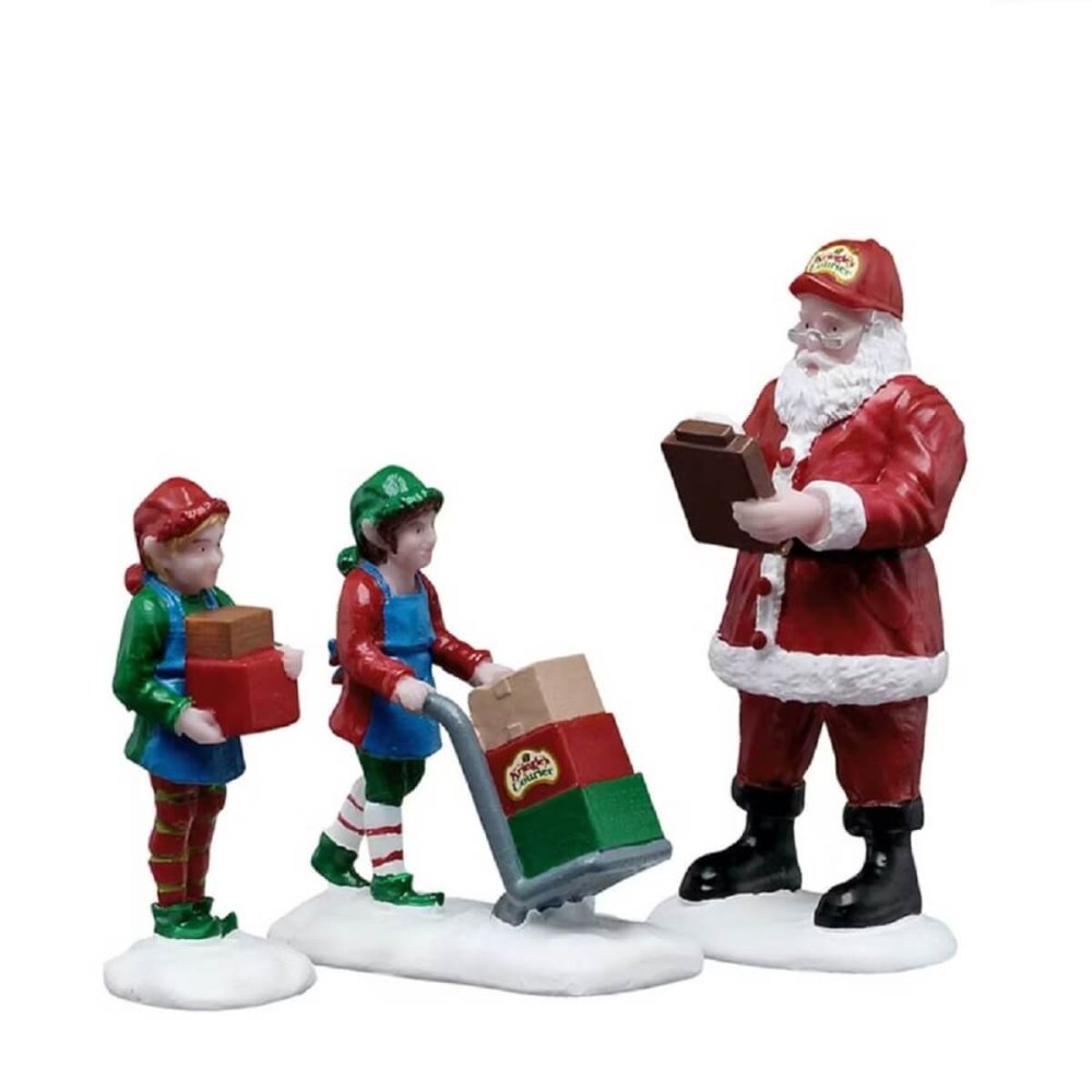 Lemax - Ready For Shipping - Set van 3 - Nu Voorverkoop - - Resin -