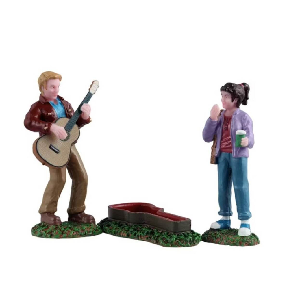 Lemax - Rockin' Billy - Set van 3 - Nu Voorverkoop - - Resin - 0728162525314