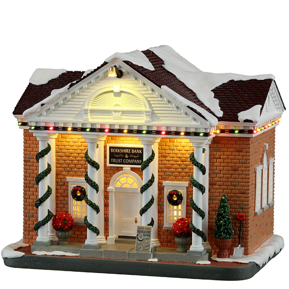 Lemax Rockwell - Berkshire Bank & Trust Company - - Polyresin - 728162158123
