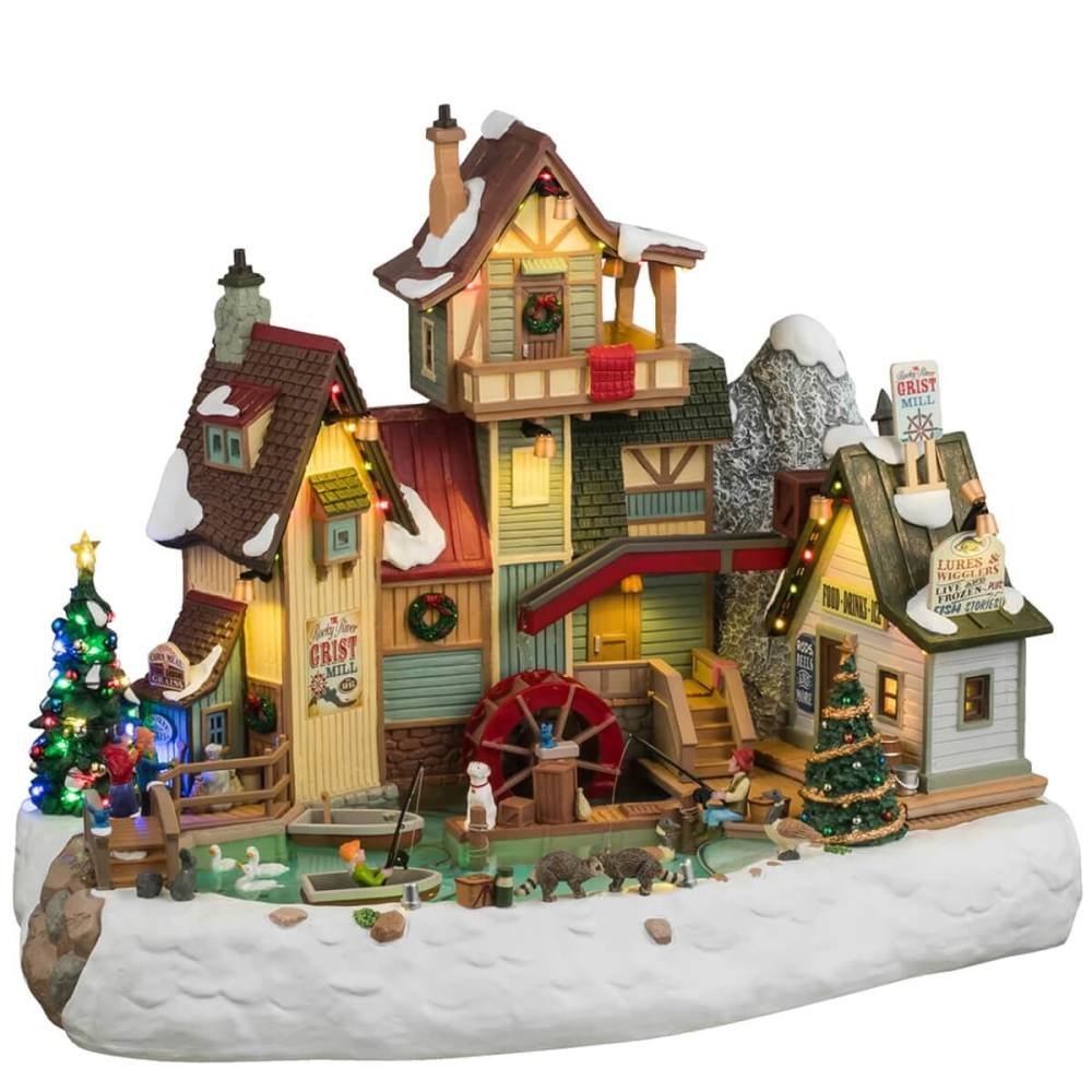 Lemax - The Rocky River Grist Mill - Nu Voorverkoop - - Resin - 0728162452696