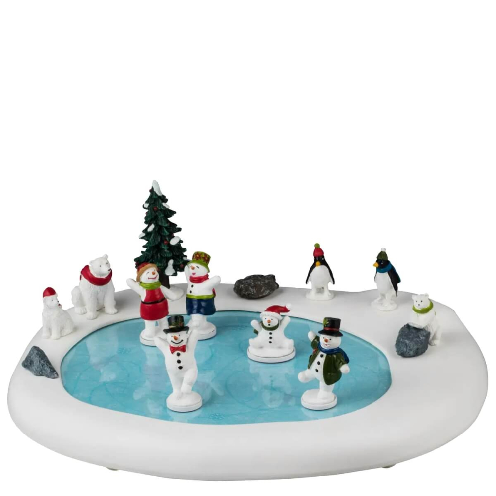Lemax - Secret Snowman Ball - Vail Village - Met Beweging
