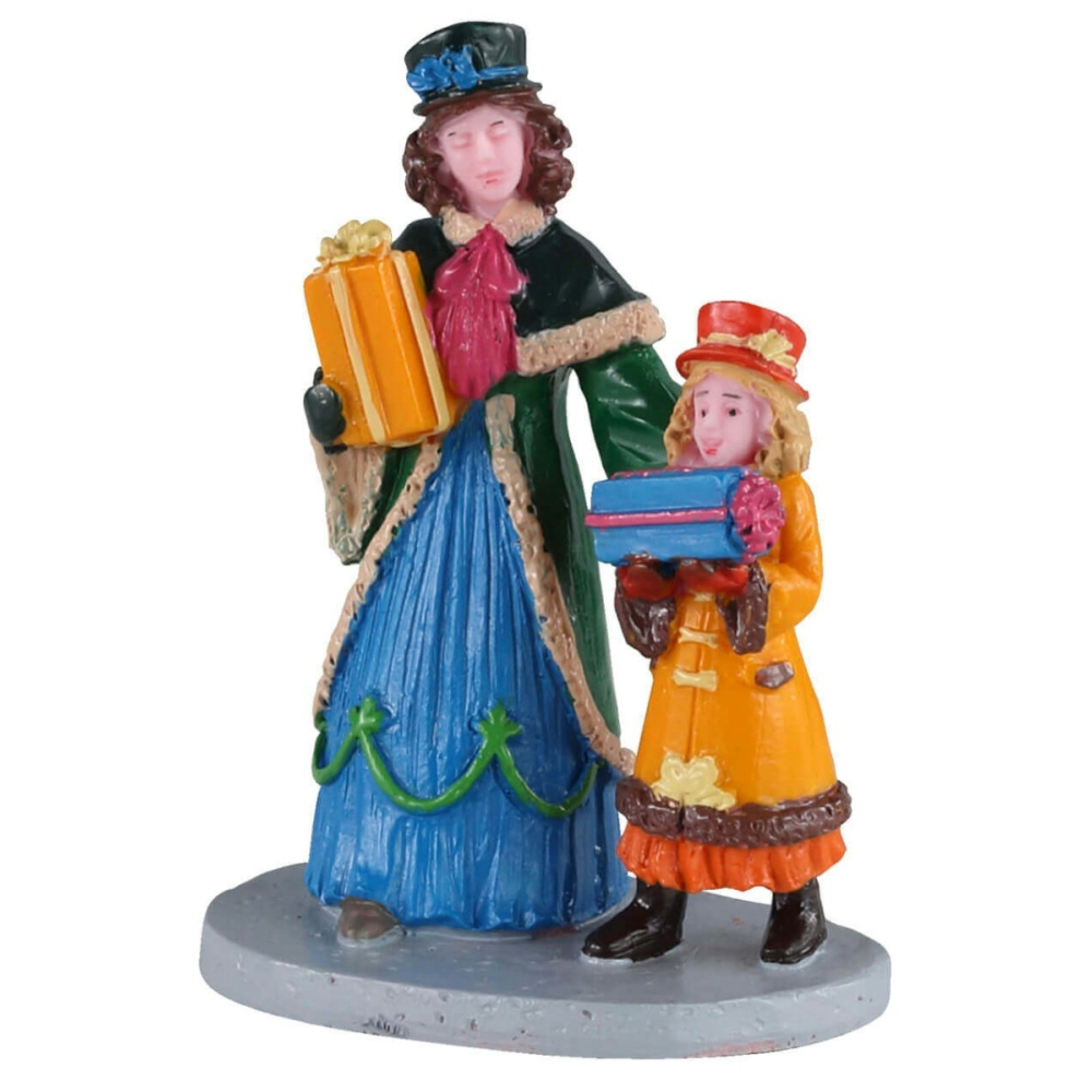 Lemax - Shopping For Surprises - - Polyresin - 0728162029331