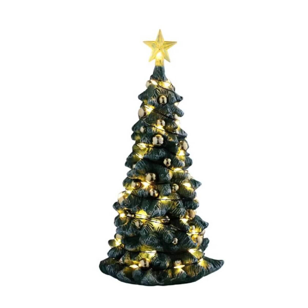 Lemax - Snowy Christmas Tree Clear Light - Nu Voorverkoop - - Electronic Component - 0728162545268