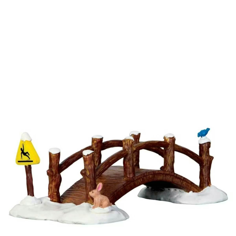 Lemax - Split Rail Footbridge