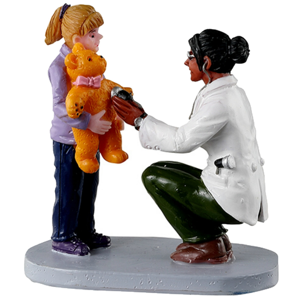 Lemax - Teddy Bear Checkup  -   - Resin -  0728162322098