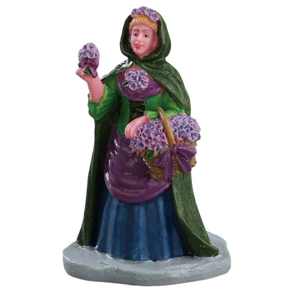 Lemax - Violet Vendor -   - Polyresin -  0728162624529