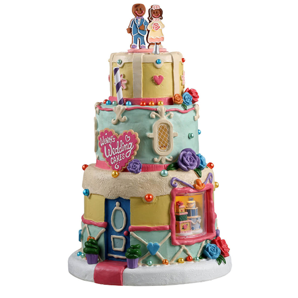 Lemax - Wendy's Wedding Cakes - - Resin - 0728162350954