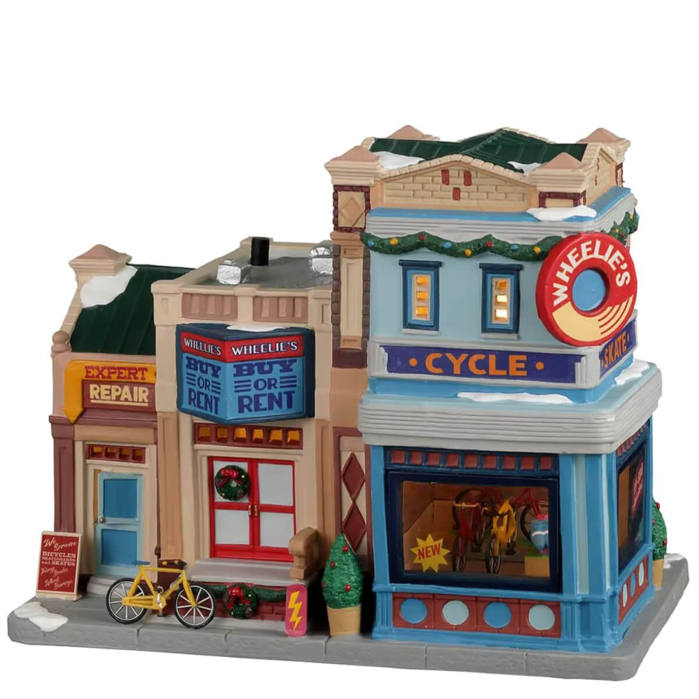 Lemax - Wheelie's Cycle and Skate Shop