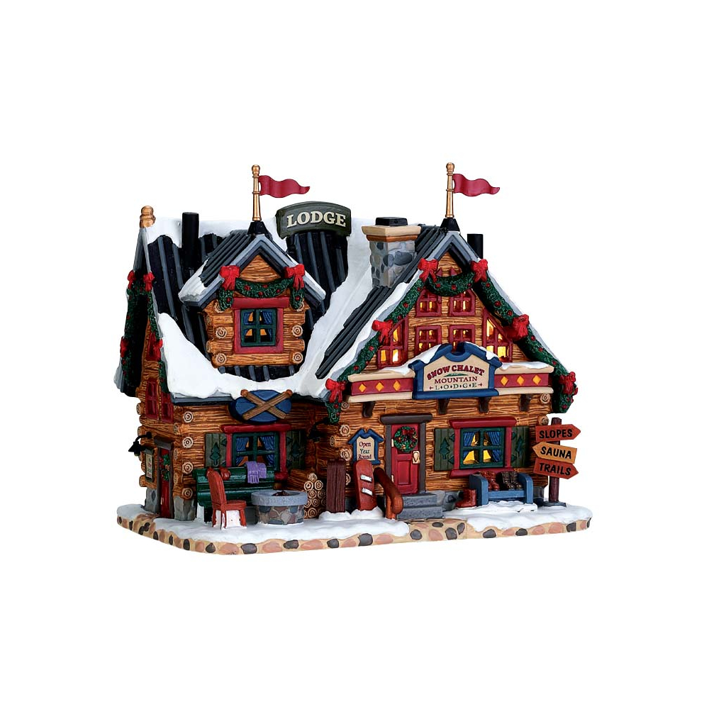 Lemax - Apres-Ski Lodge - Nu Voorverkoop -   - Porselein -  0728162752017