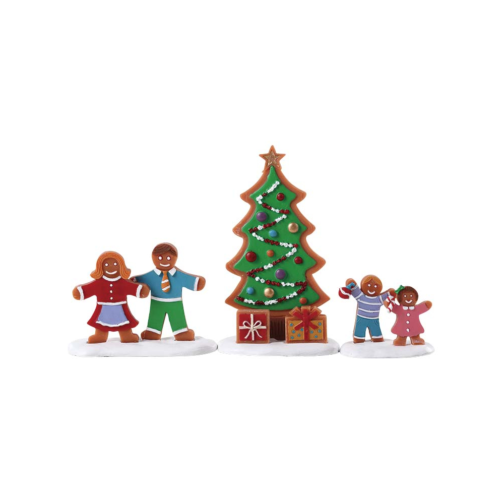 Lemax - Decorating the Tree - Set van 3 - - Polyresin - 0728162725653