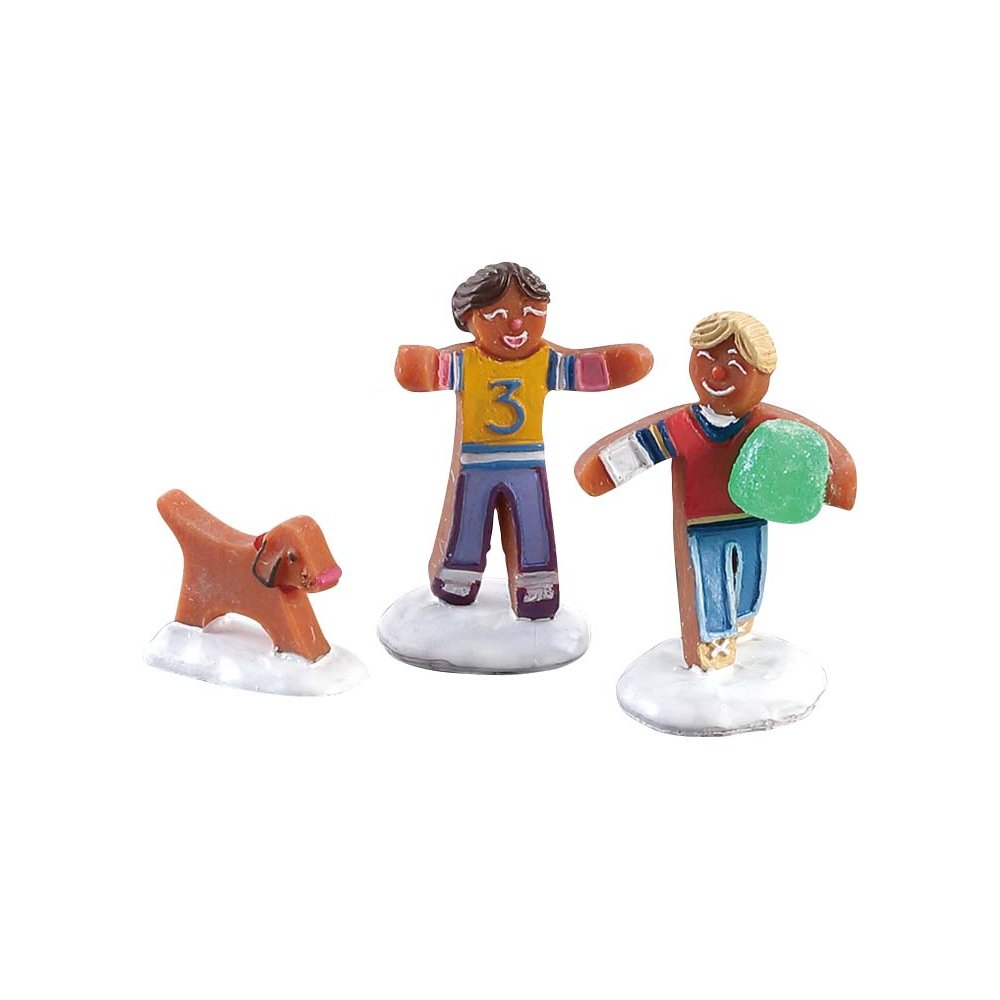 Lemax - Gumdrop Football - Set van 3 -   - Polyresin -  0728162825919