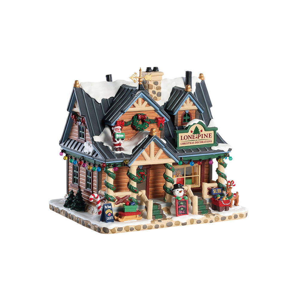 Lemax - Lone Pine Christmas Decorations -   - Porselein -  0728162853233