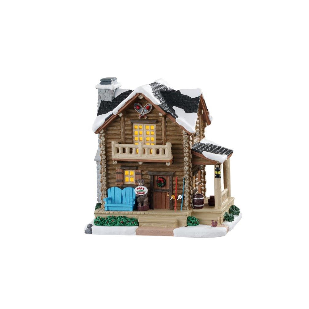 Lemax - Pop's Cabin - - Porselein - 0728162056276