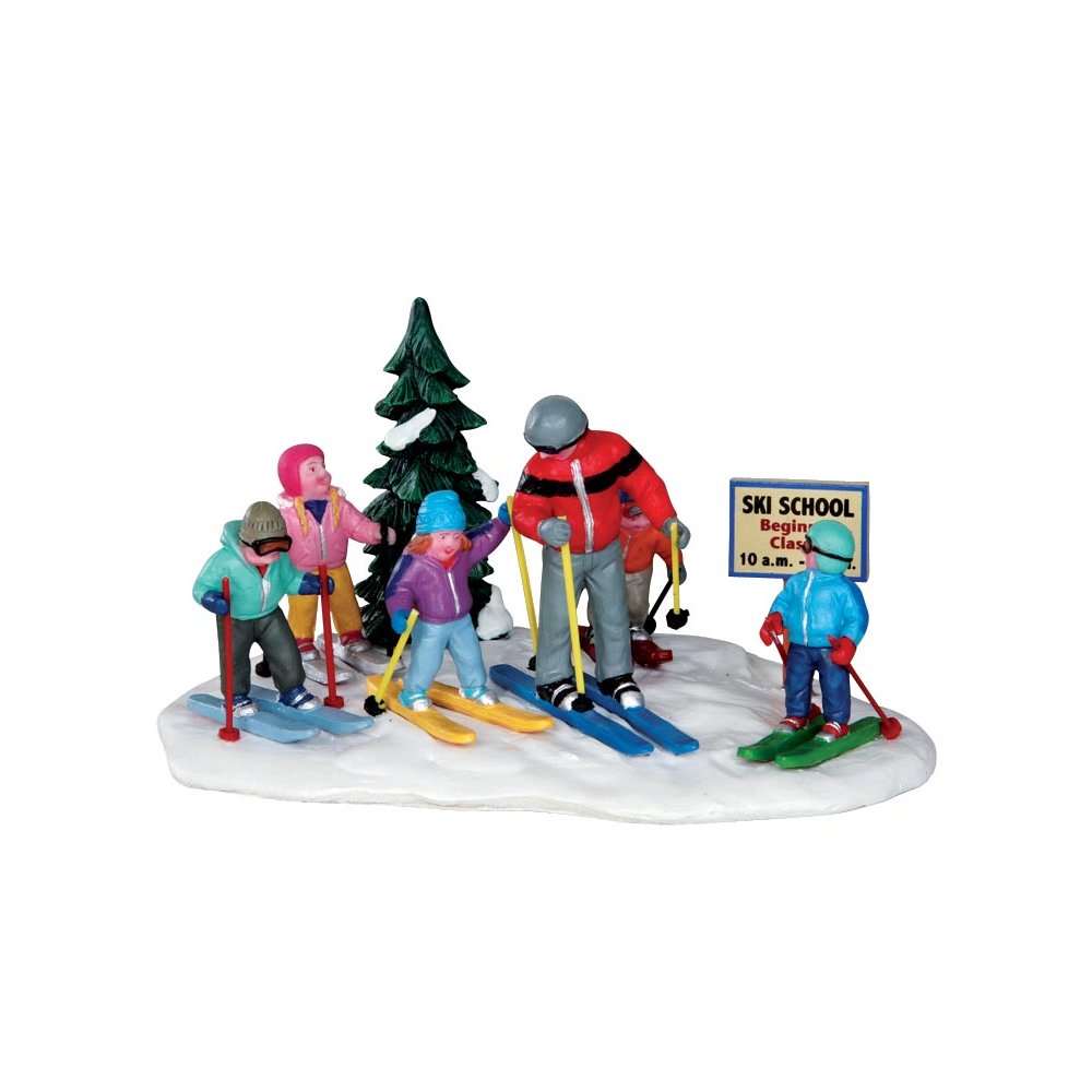 Lemax - Ski School - - Polyresin - 0728162330185