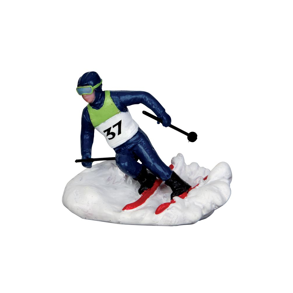 Lemax - Slalom Racer - - Polyresin - 0728162321329