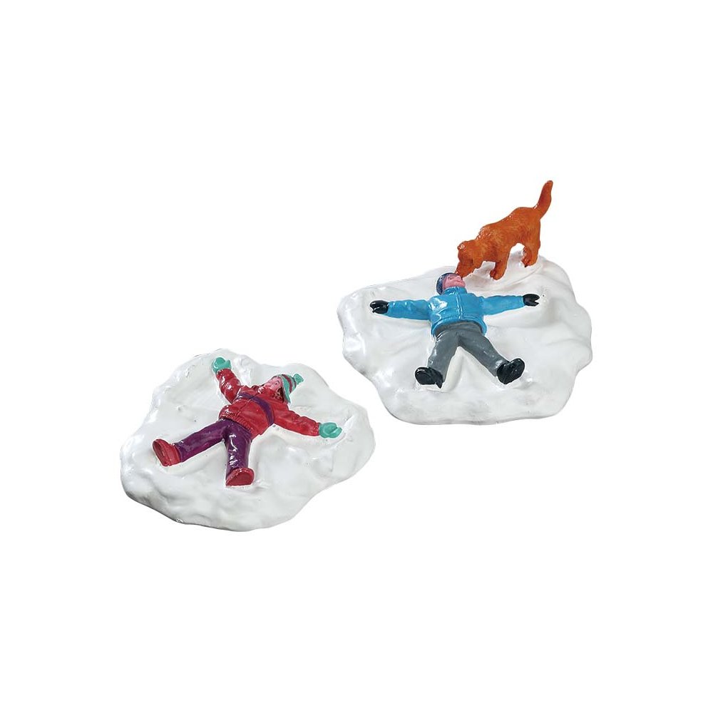 Lemax - Snow Angels - Set van 2 -   - Polyresin -  0728162624444