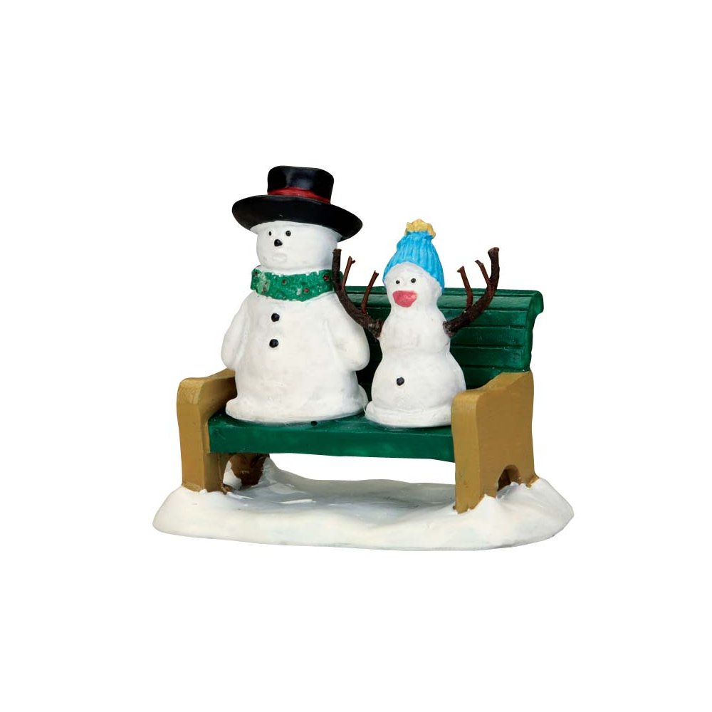 Lemax - Snowdad and Snowbaby  -   - Polyresin -  0728162523686