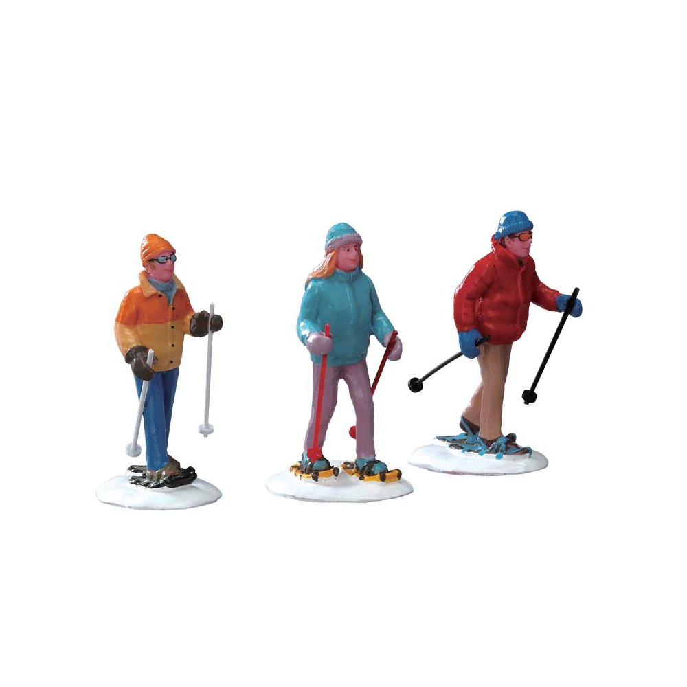 Lemax - Snowshoe Walkers - Set van 3 - - Polyresin - 0728162220332