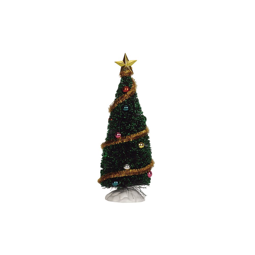 Lemax - Sparkling Green Christmas Tree - - Polyester - 0728162044938