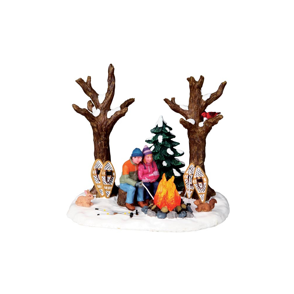 Lemax - Staying Warm - - Polyresin - 0728162042248