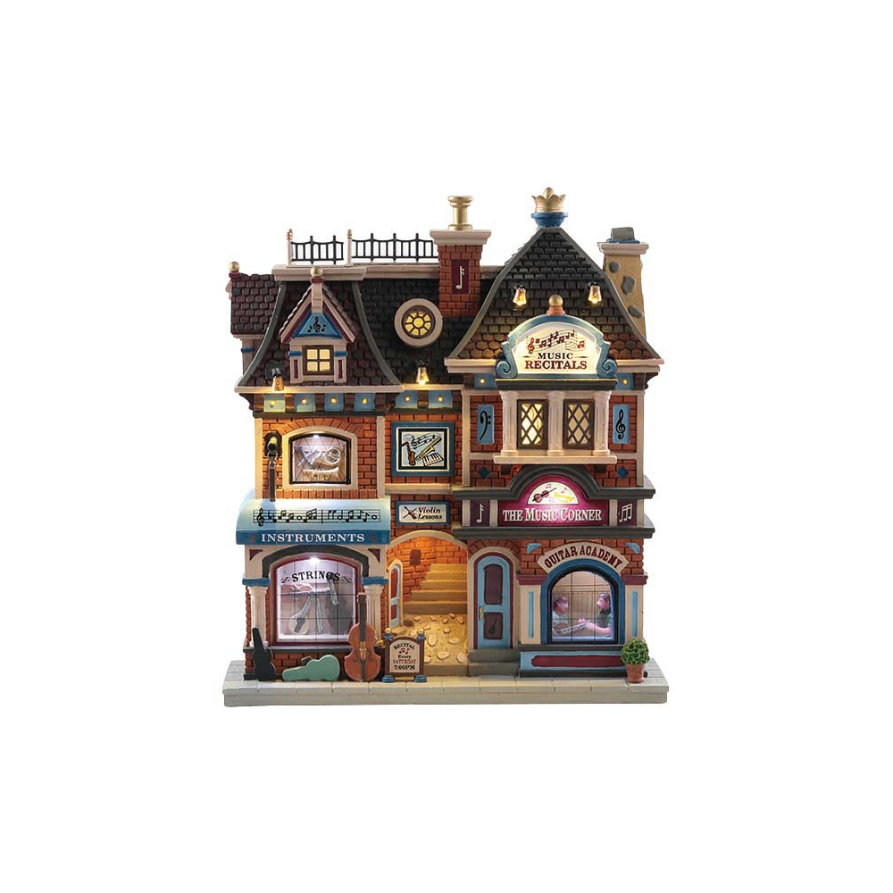 Lemax - The Music Corner - - Polyresin - 728162853172