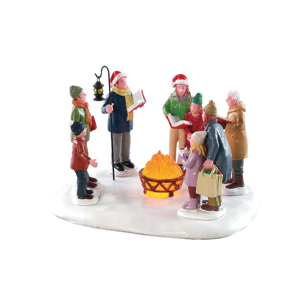 Lemax - Toasty Caroling  -   - Polyresin -  0728162843623