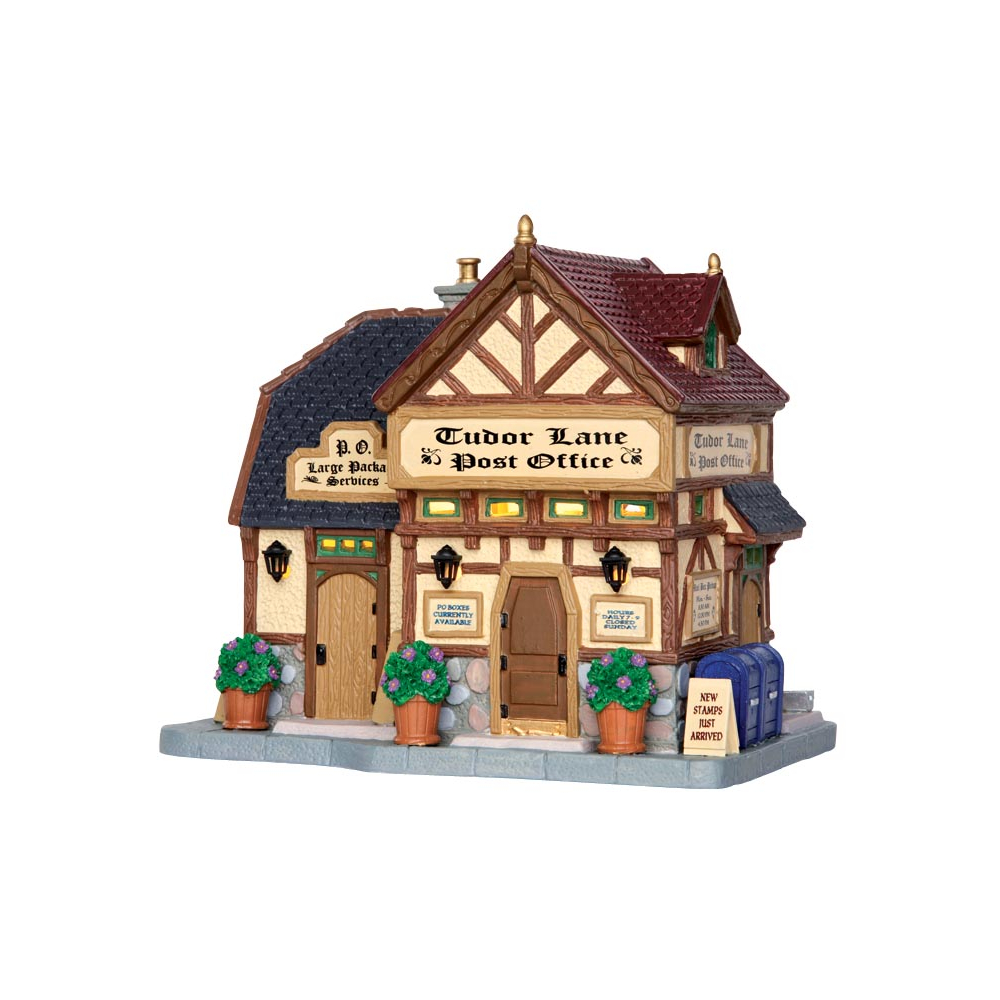 Lemax - Tudor Lane Post Office - - Porselein - 0728162355195