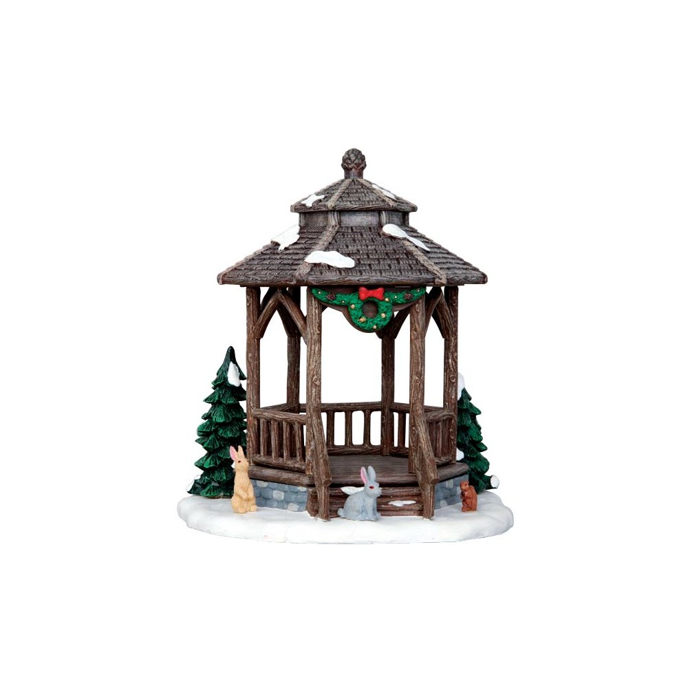Lemax - Winter Gazebo - Nu Voorverkoop -   - Polyresin -  0728162430847