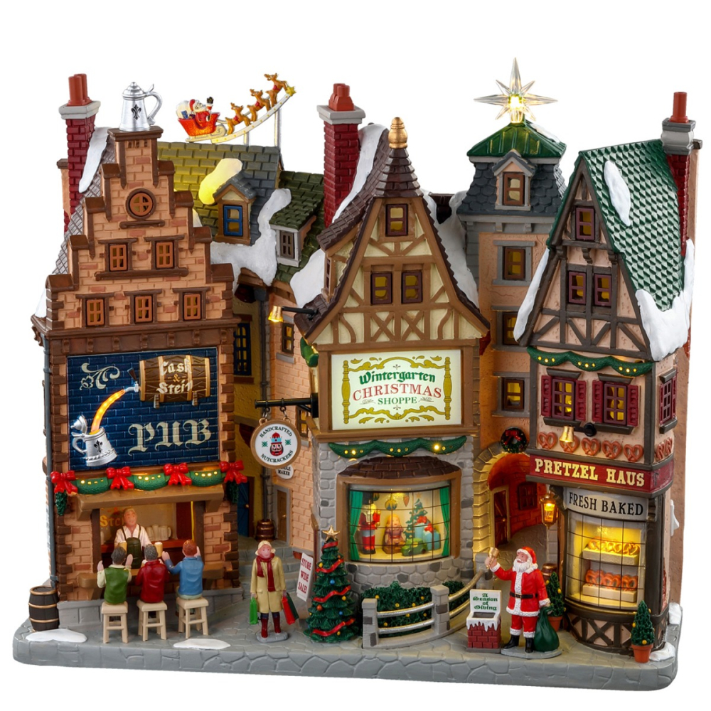 Lemax - Wintergarten Lane - Nu Voorverkoop - - Polyresin - 0728162057013