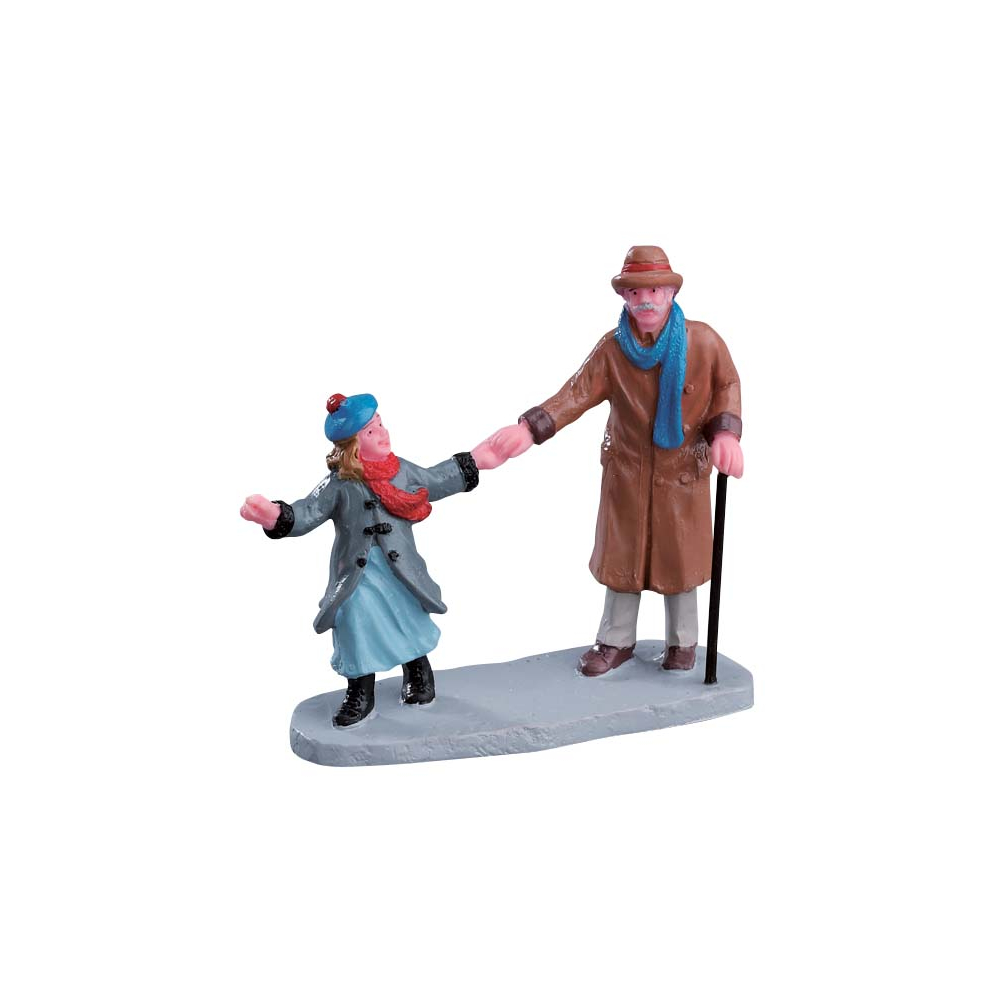 Lemax - Let's Go Grandpa - - Polyresin - 0728162624543