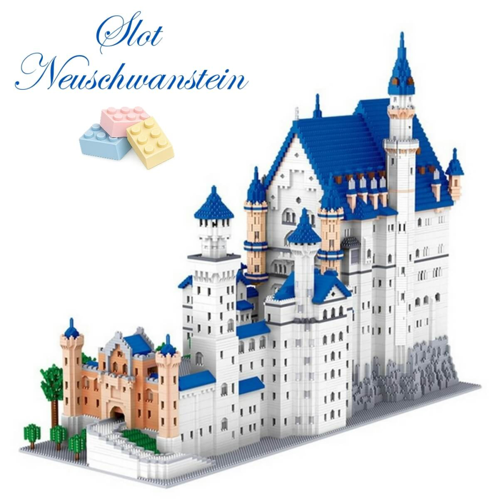 Lezi - Slot Neuschwanstein - Mini Blocks
