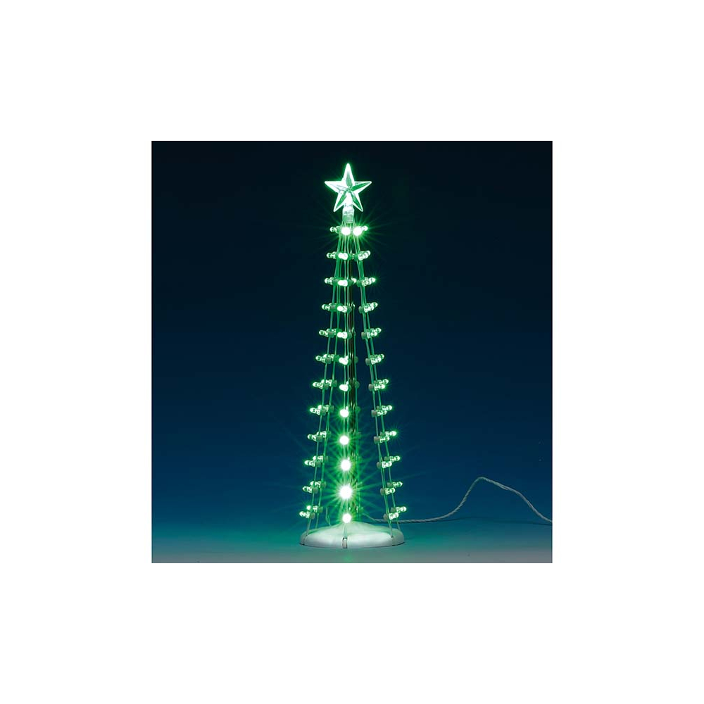 Lemax - Lighted Silhouette Tree Green - - Electronic Component - 0728162843999