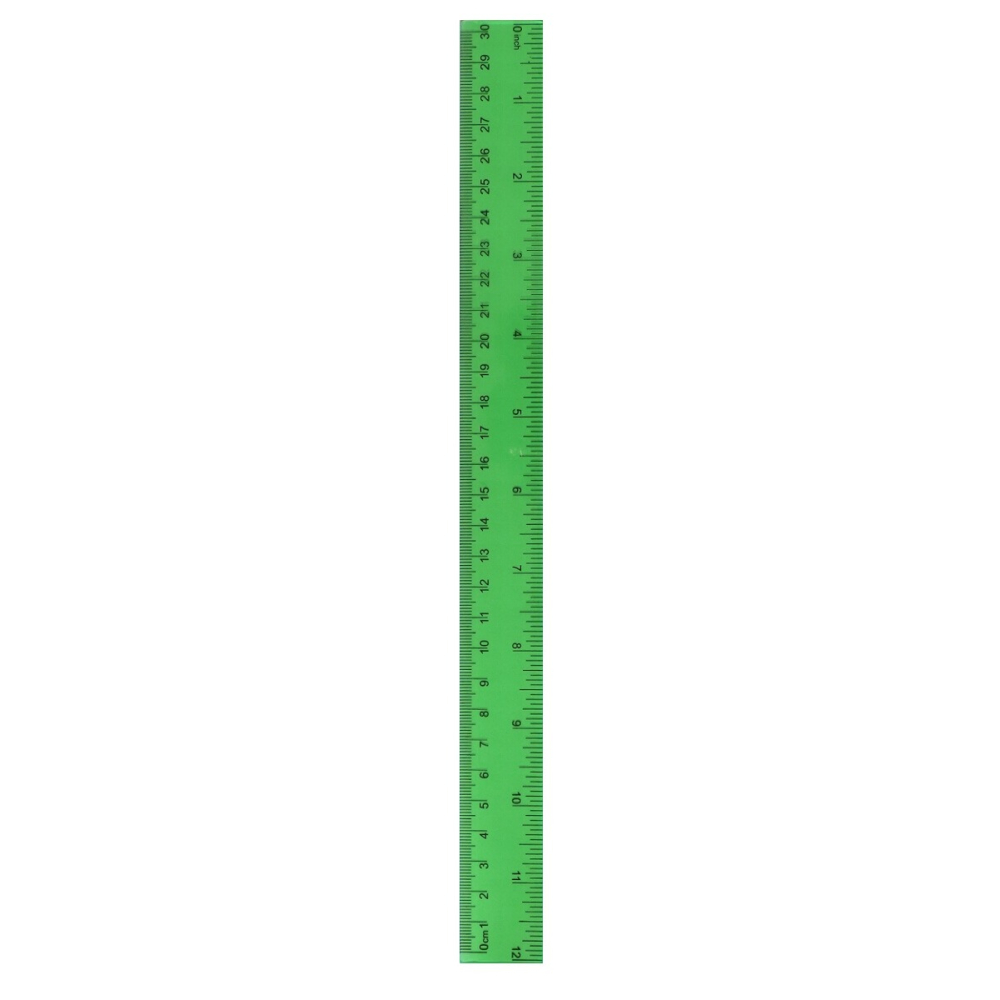 Liniaal 30 cm - Groen