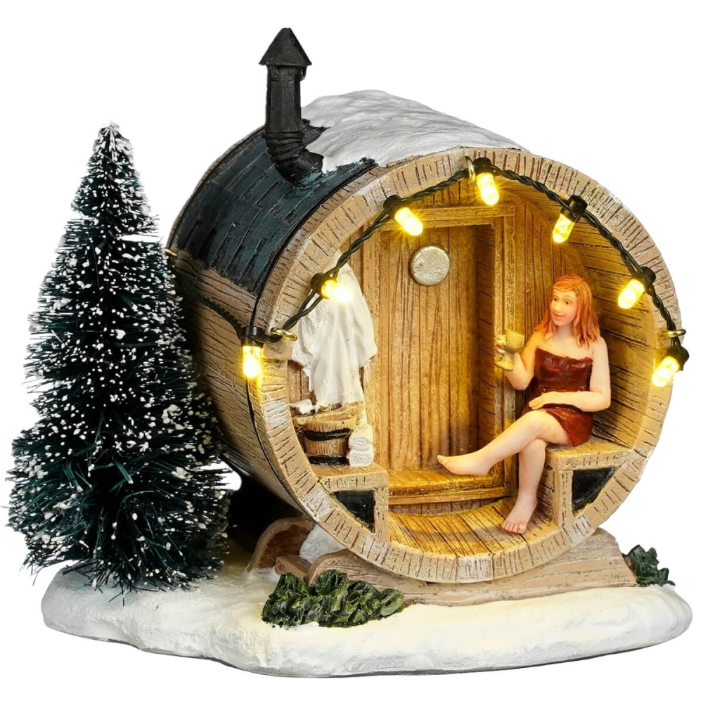 Luville - Barrel Sauna - - Polyresin - 8720967773770