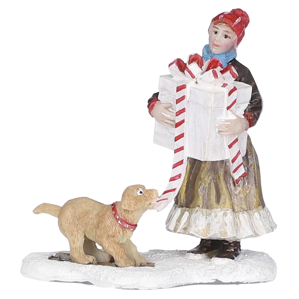 Luville - Big Christmas Present - - Polyresin - 8718861821741