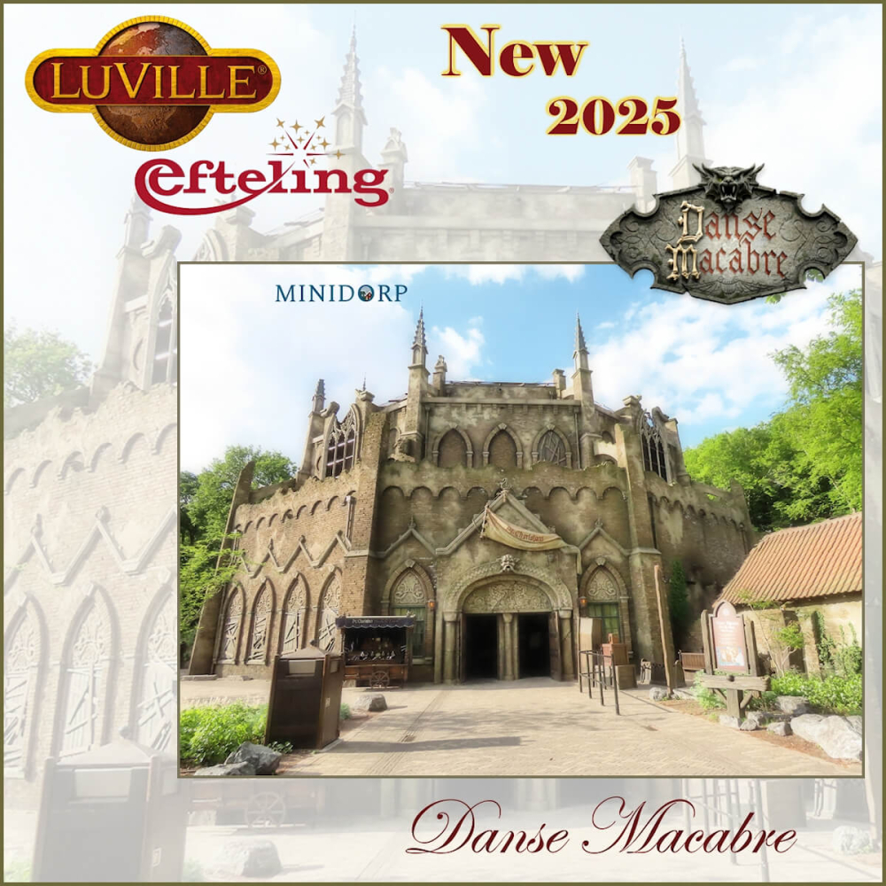Luville Efteling - Danse Macabre - Met Muziek - 2025